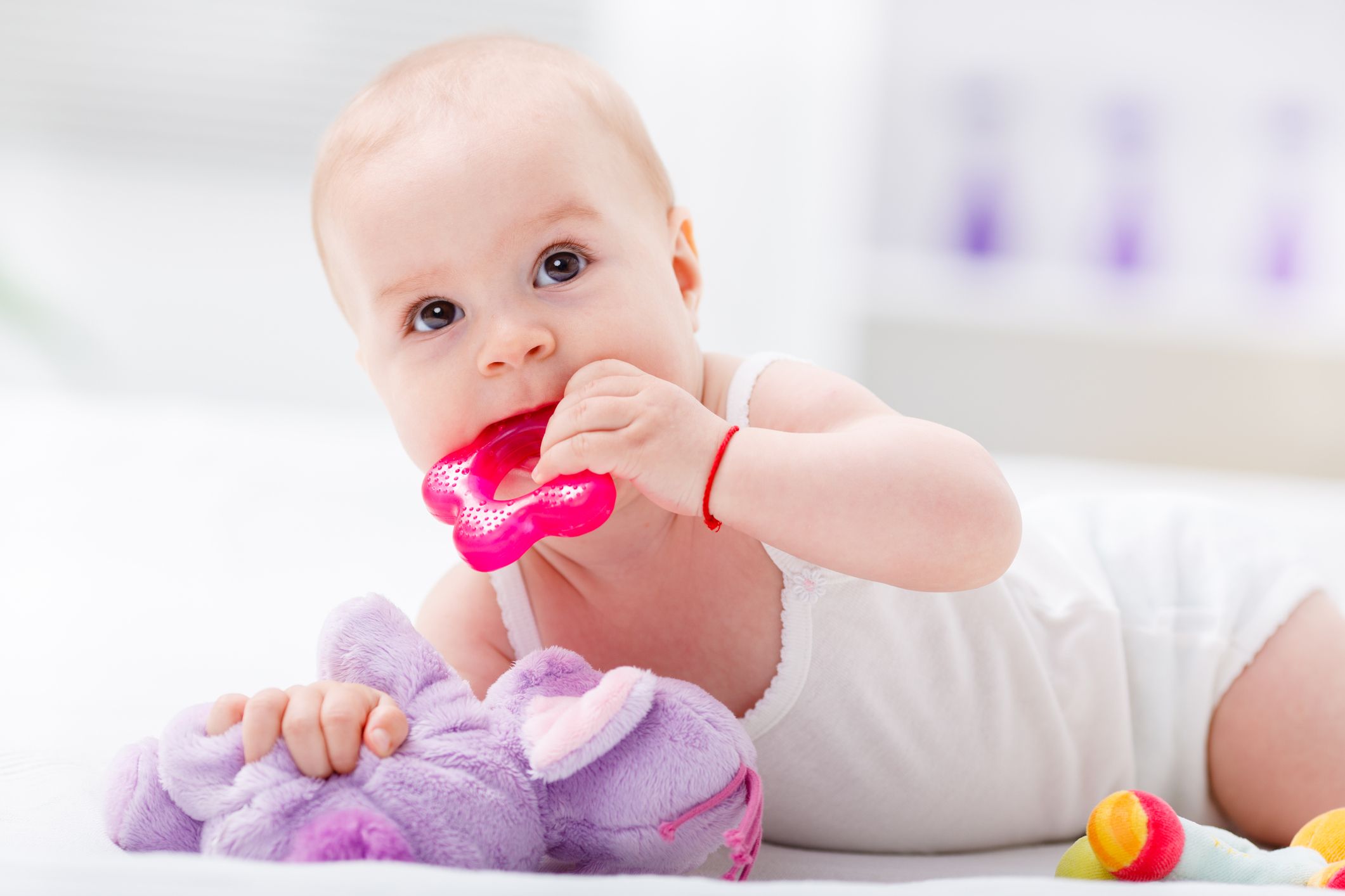 washcloth in freezer for teething