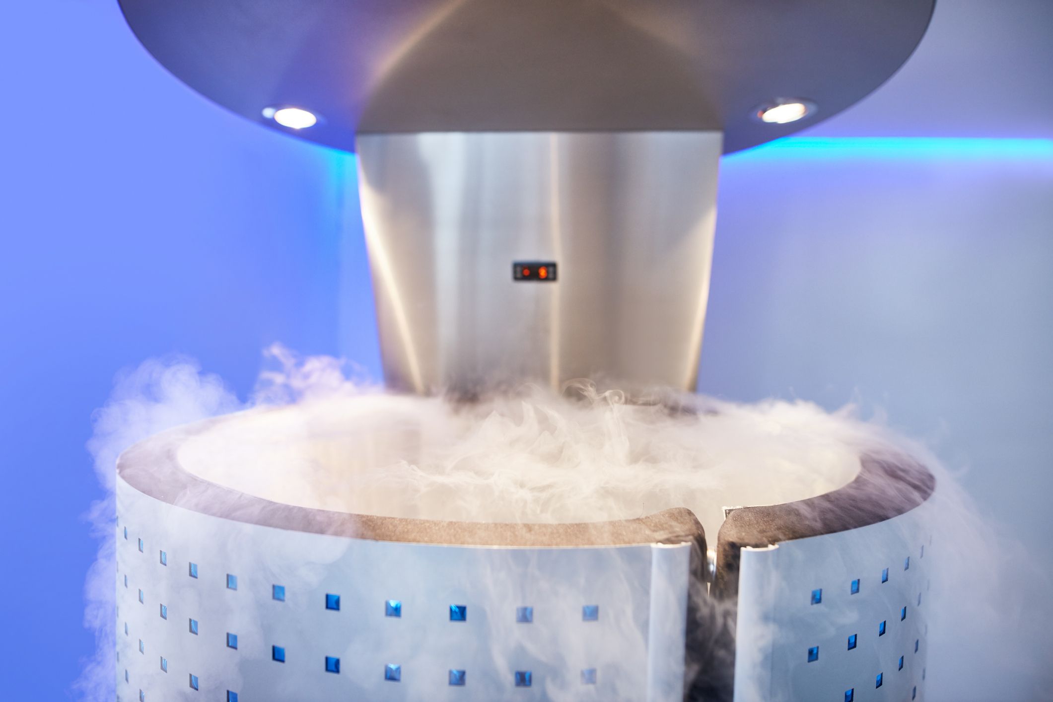 Cryo sauna for whole body cryotherapy