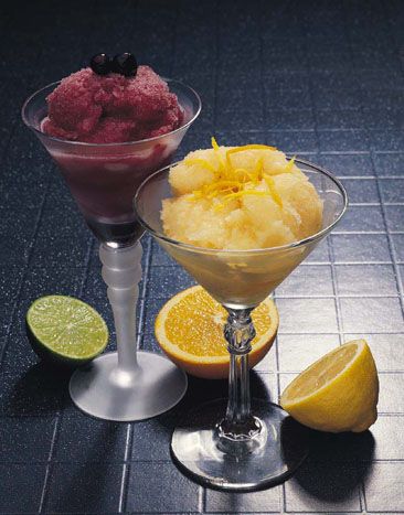 fruit sorbet