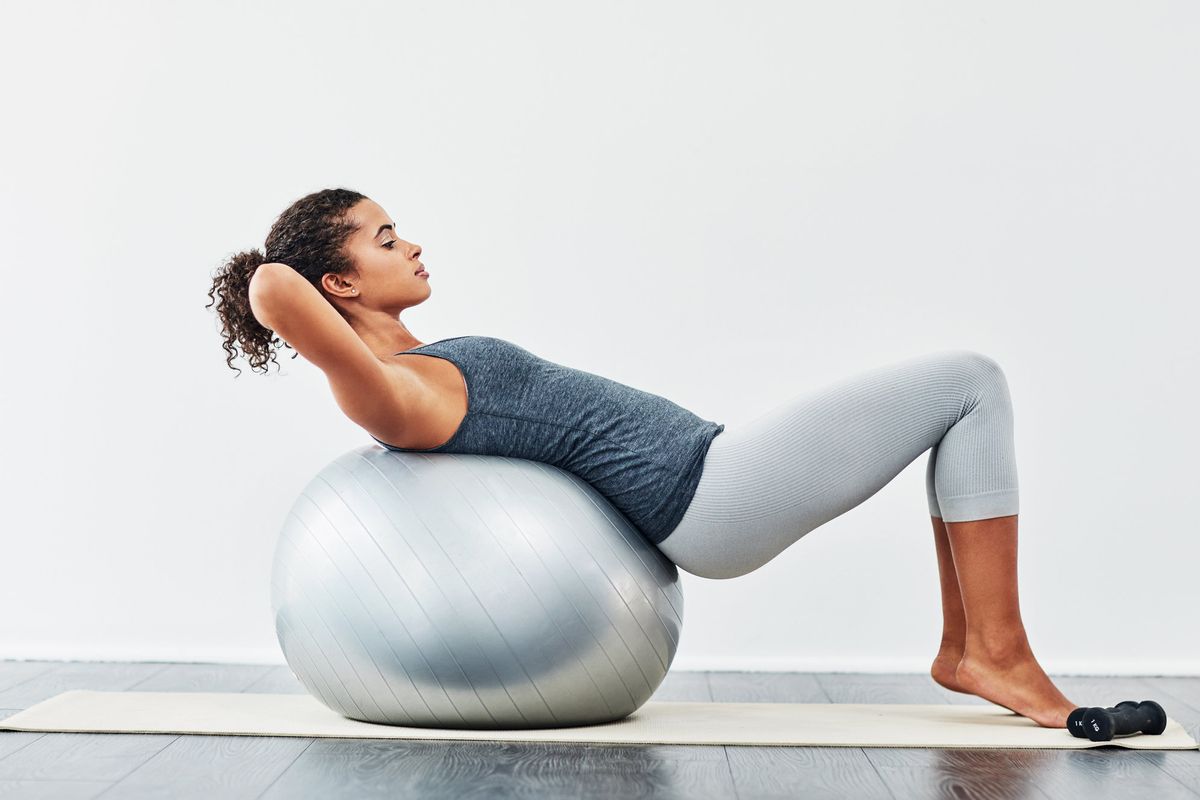 Stability Ball Exercises - Christina Carlyle